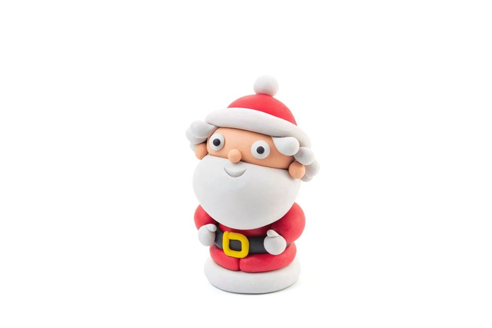 Hey Clay Winter Holiday Santa
