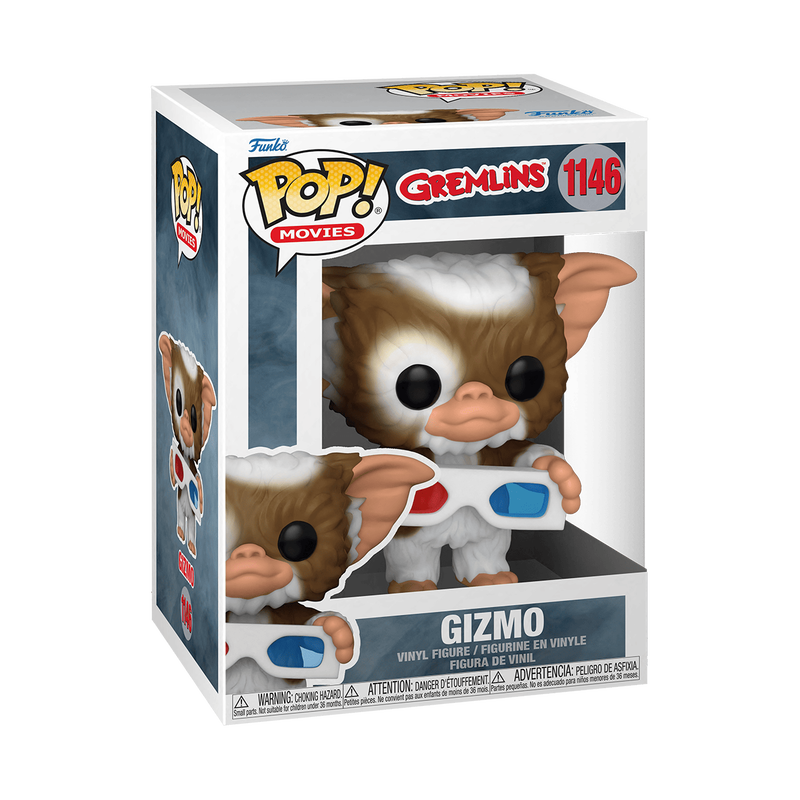Pop Vinyl-Gremlins Gizmo w/3D Glasses