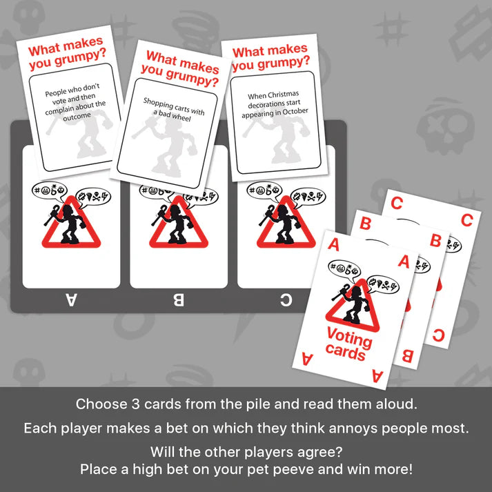 The Game For Grumpy Old Men Board Game