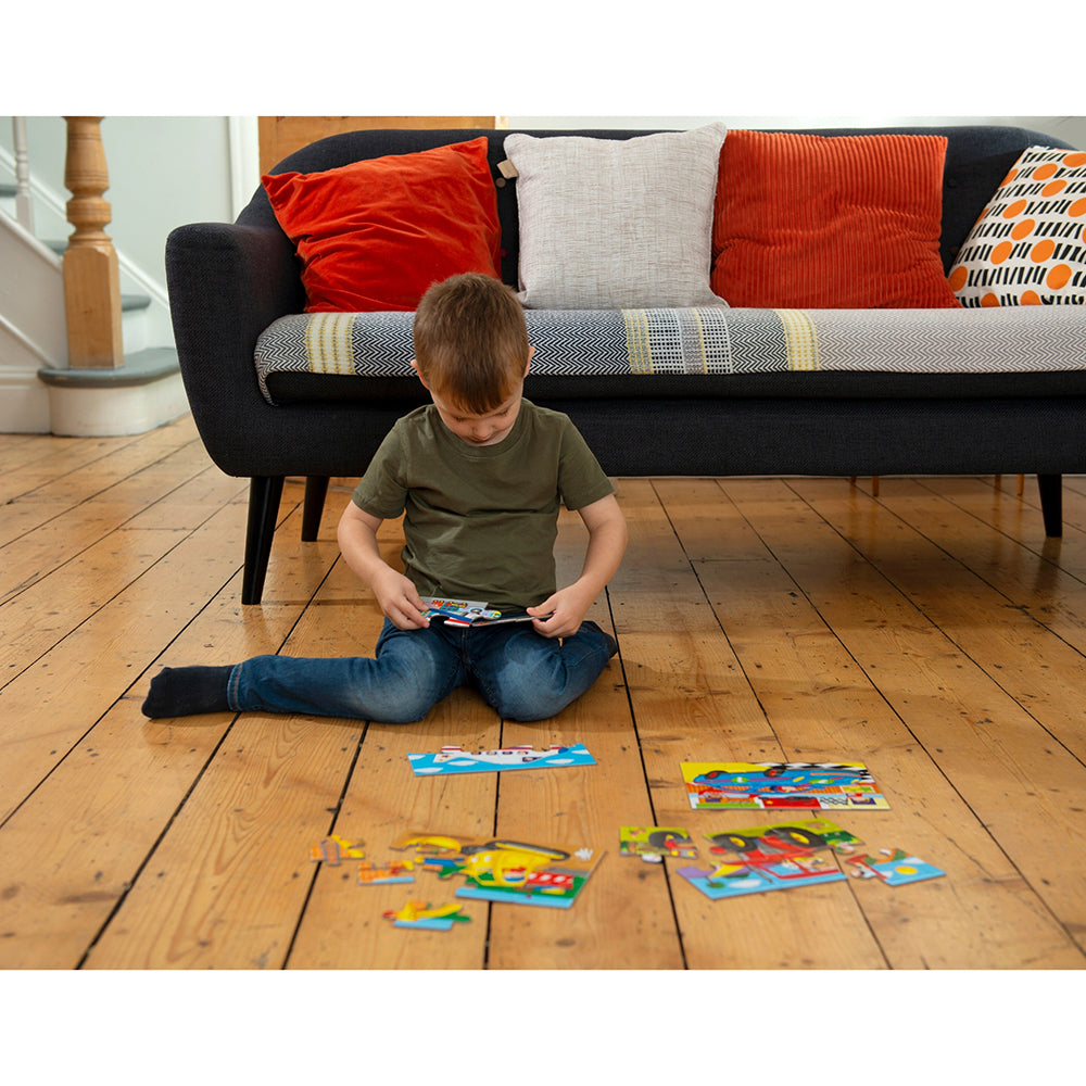 4 Puzzles in a Box Vehicles