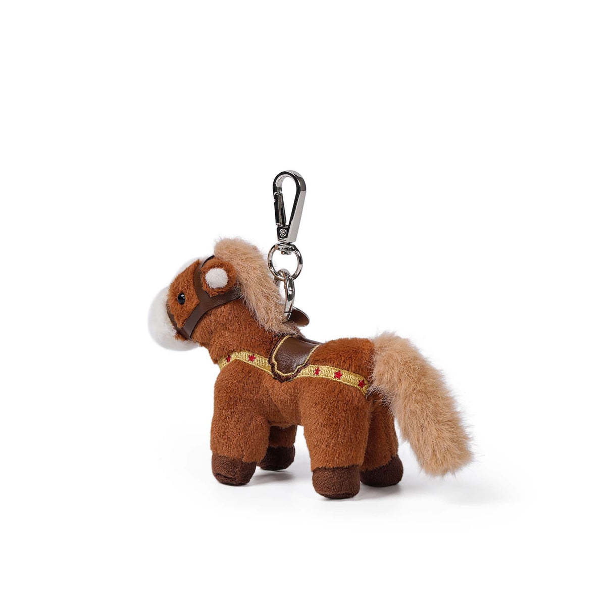 McHugs Cinnamon Brown Pony Plush Bag Charm
