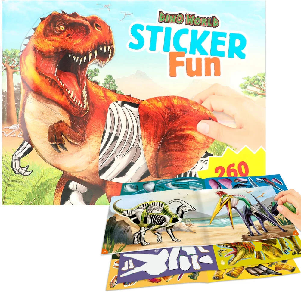 Dino World Sticker Fun