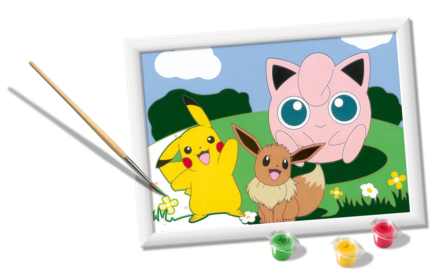 CreArt Paint by Numbers - Pokémon Classics