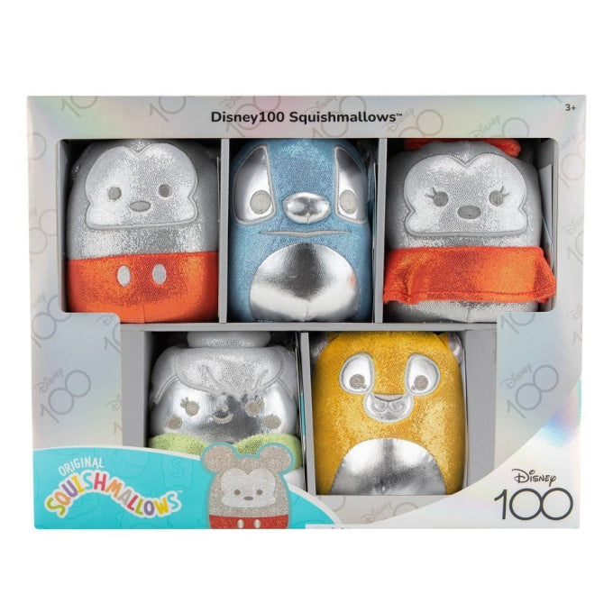 Squishmallows Disney 100th Anniversary Plush Box Set