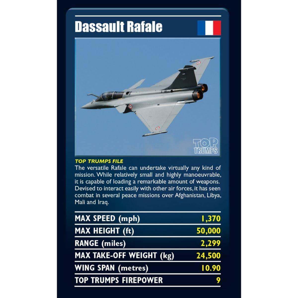 Top Trumps Ultimate Military Jets