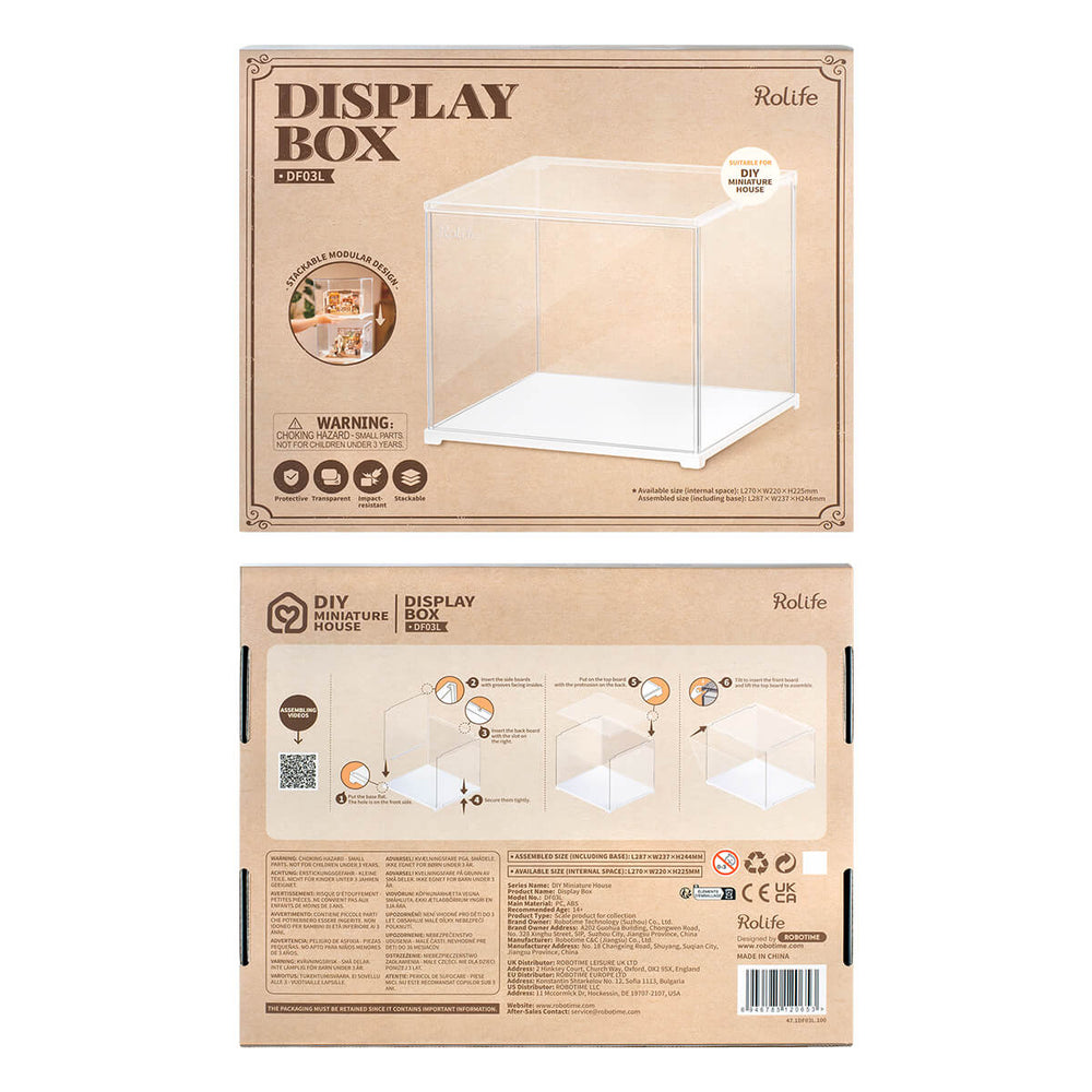 Miniature House Display Box
