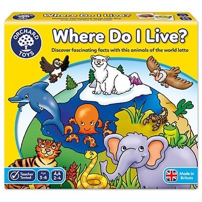 Orchard Toys Where Do I Live? Game