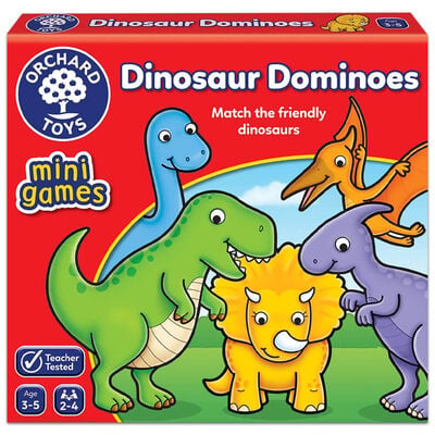 Orchard Toys Dinosaur Dominoes Mini Game