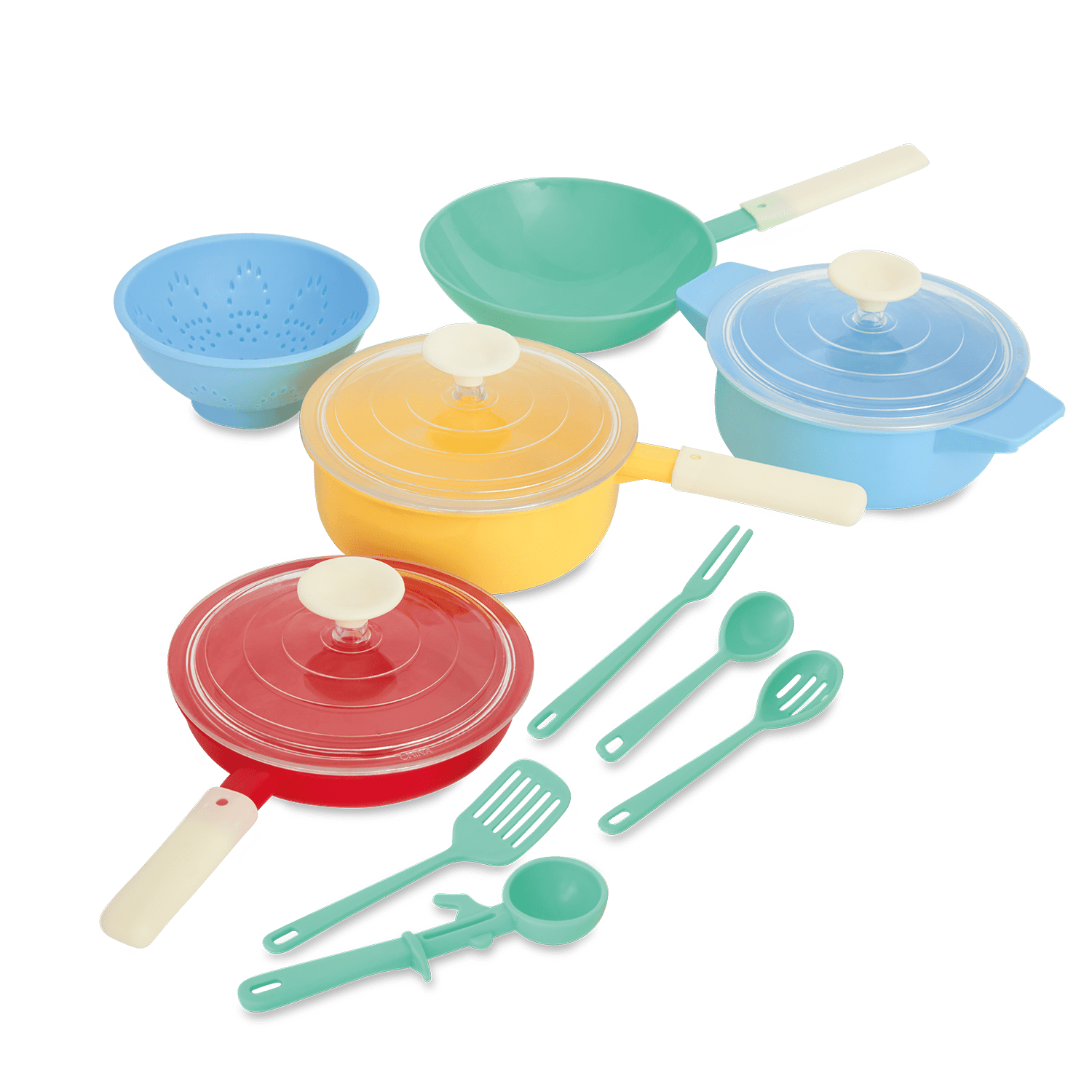 Casdon Pan Set Kids Pretend Play Kitchen Toy