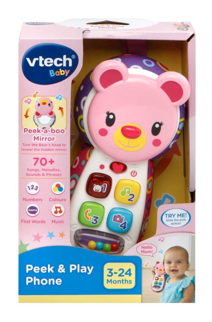 Peek & Play Phone pink