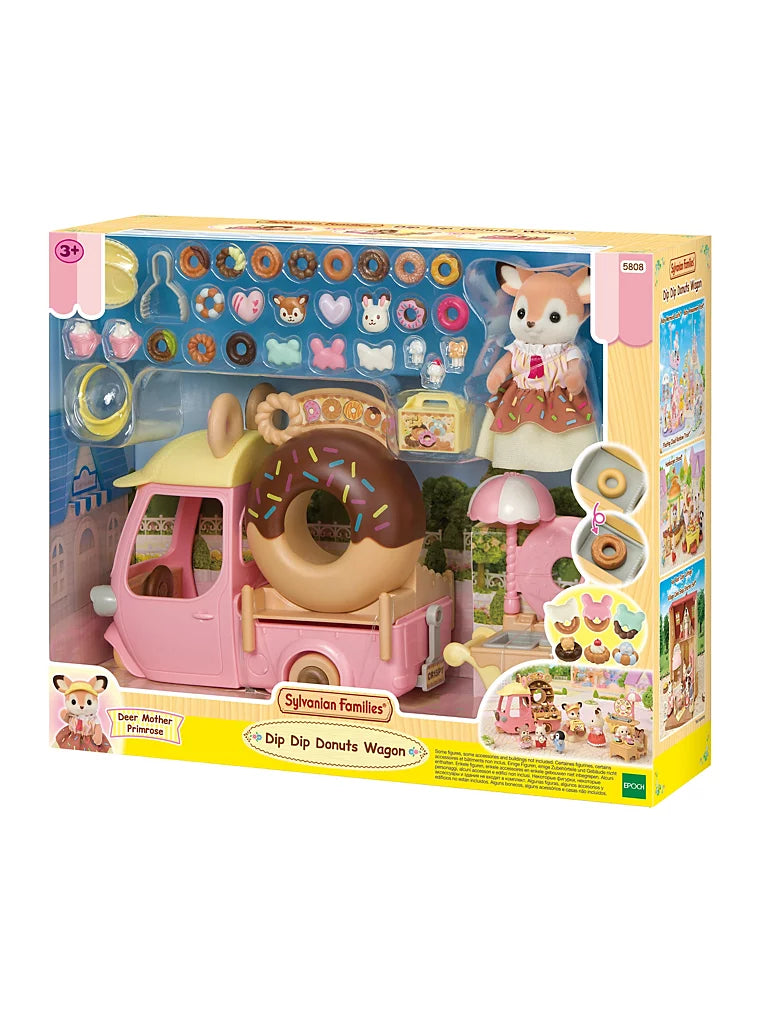 Sylvanian Families Dip Dip Donuts Wagon