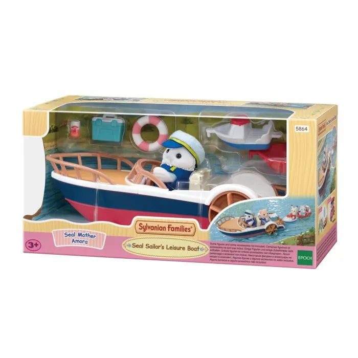 Sylvanian Families Seal Sailor's Leisure Boat Playset