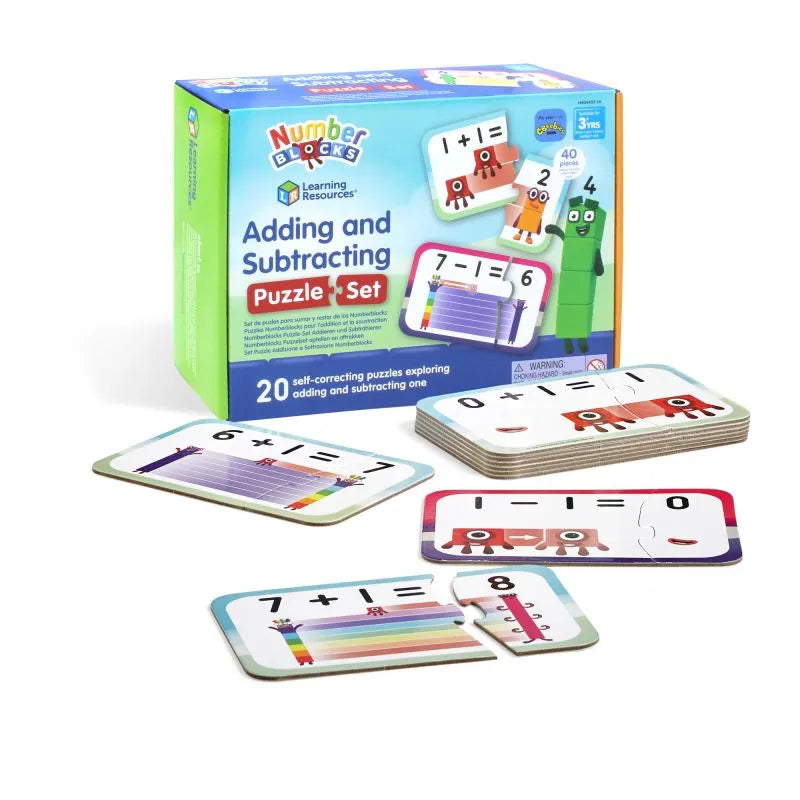 NumberBlocks Adding And Subtracting Set