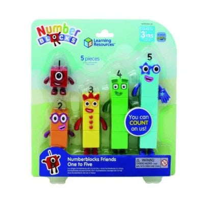 NumberBlocks Friends One To Five