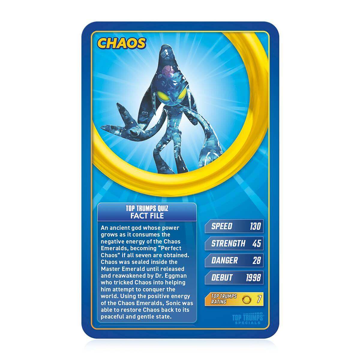 Top Trumps Specials Sonic