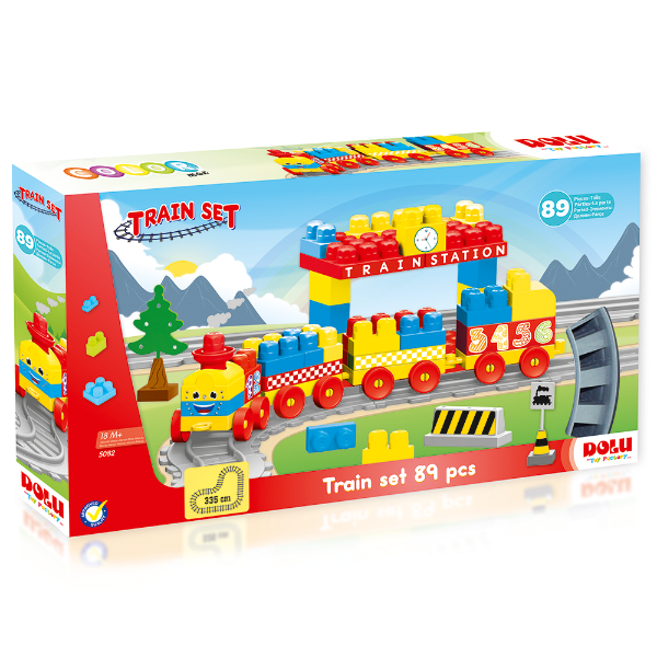 Train Set 89 Pcs