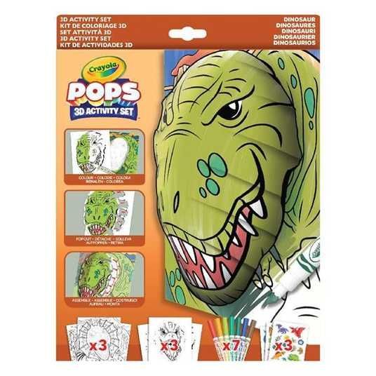 Crayola Pops 3D Activity set Dinosaurs