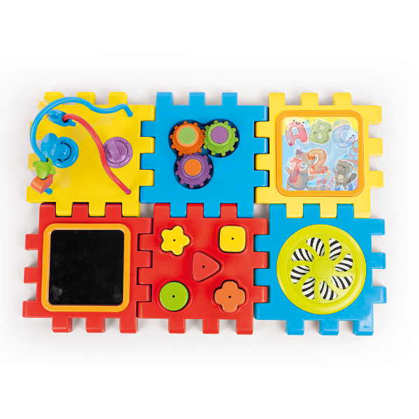 2 In 1 Educational Cube & Puzzle