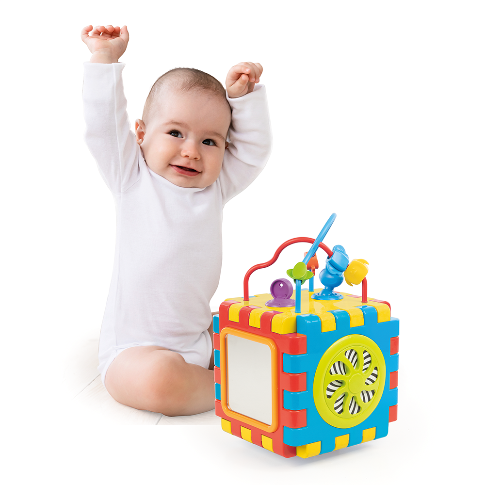 2 In 1 Educational Cube & Puzzle