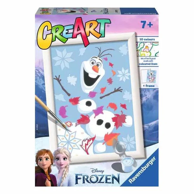 CreArt Frozen Cheerful Olaf