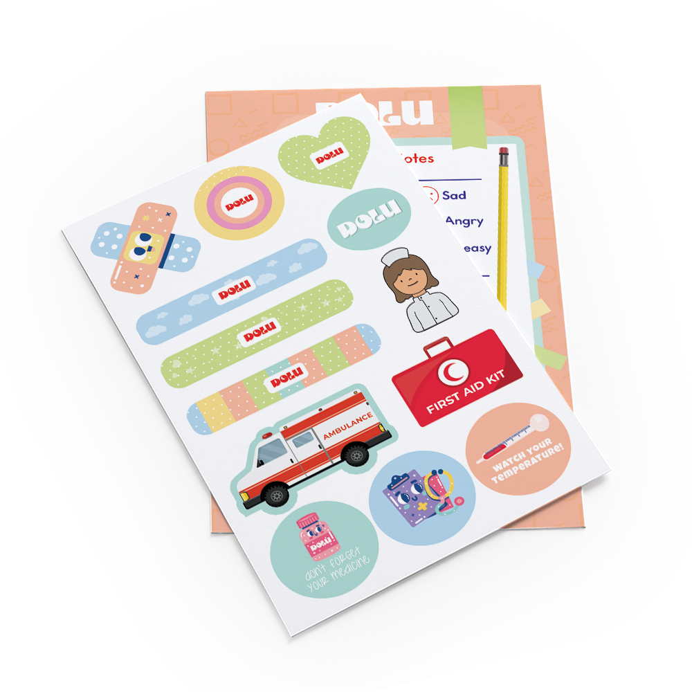 Dolu Doctor Play Set with Carry Case
