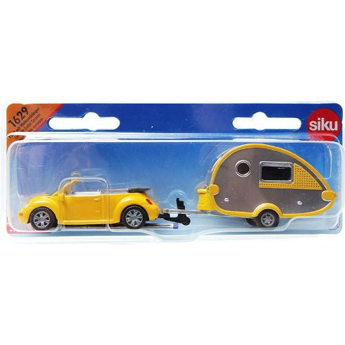 1:87 Vw Beetle W Caravan
