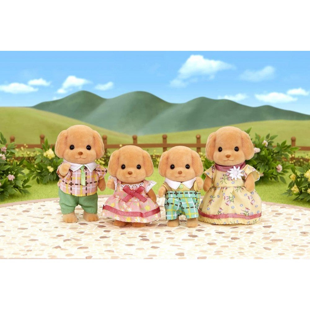 Sylvanian Families Toy Poodle Family