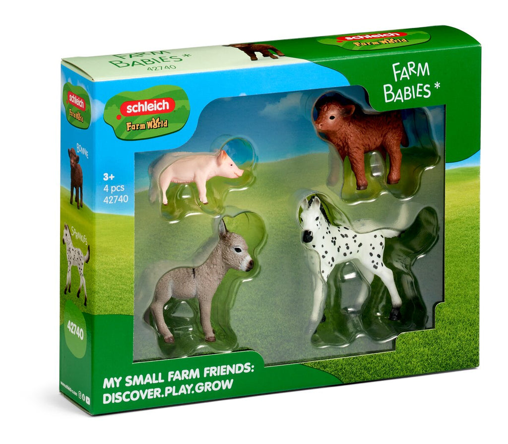 Schleich Farm Babies Figure Set