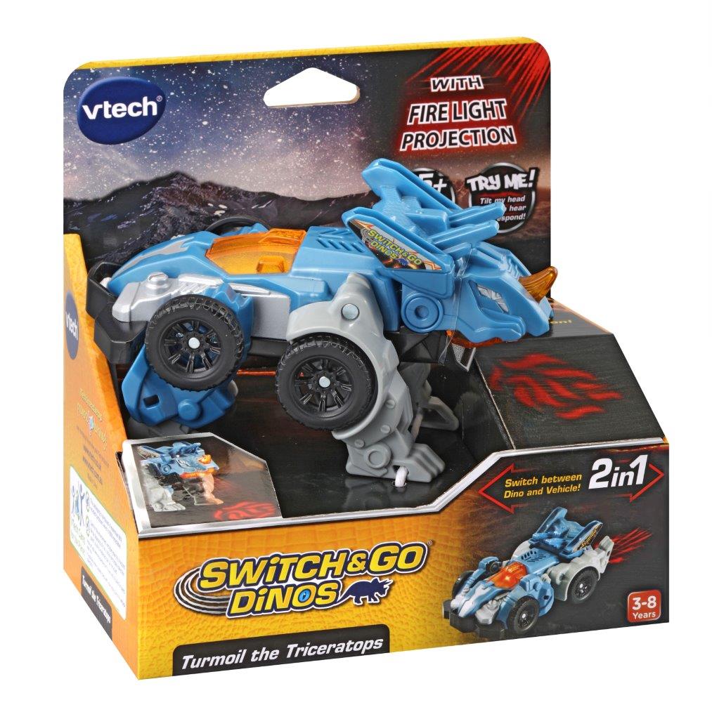 Switch & Go Dinos® Turmoil the Triceratops