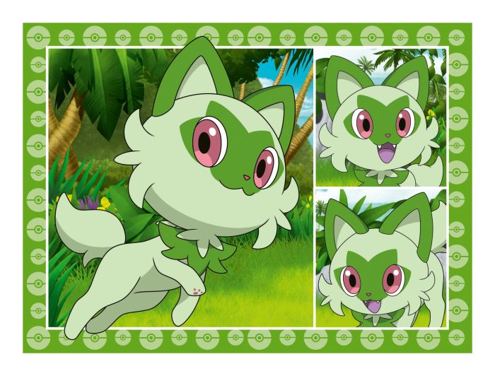 Speedy Puzzle Pokemon 4x35pc Puzzle