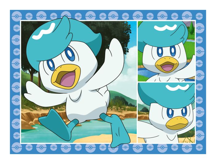 Speedy Puzzle Pokemon 4x35pc Puzzle