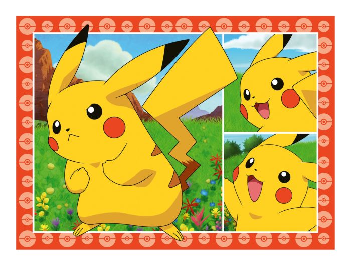 Speedy Puzzle Pokemon 4x35pc Puzzle