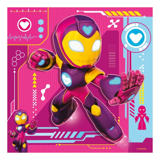 Ravensburger Iron Man & His Awesome Friends 3x49 Piece Jigsaw Puzzle