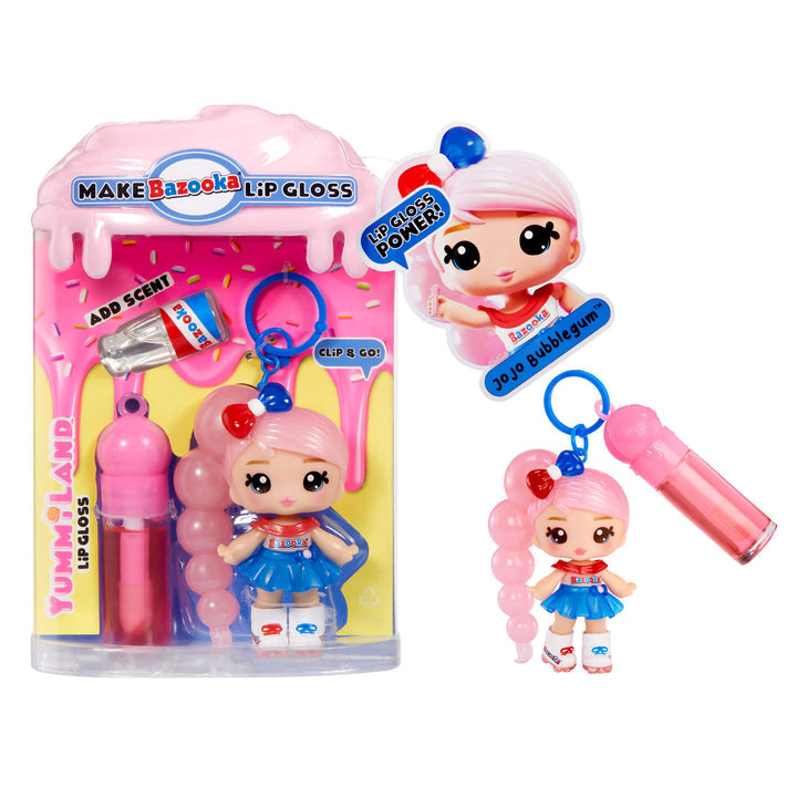 Yummiland x Licensed Sweets Lip Gloss Doll Asst