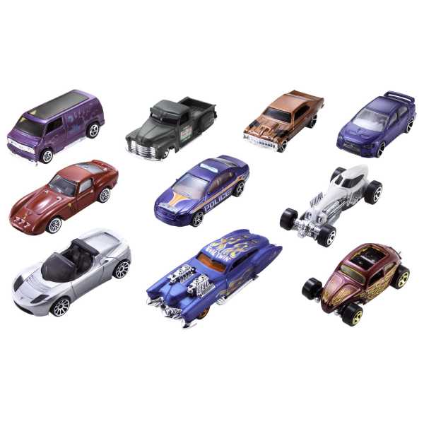 Hot Wheels 10 Car Gift Pack