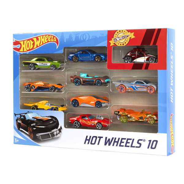 Hot Wheels 10 Car Gift Pack