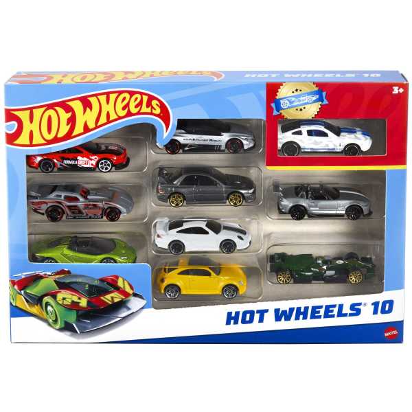 Hot Wheels 10 Car Gift Pack