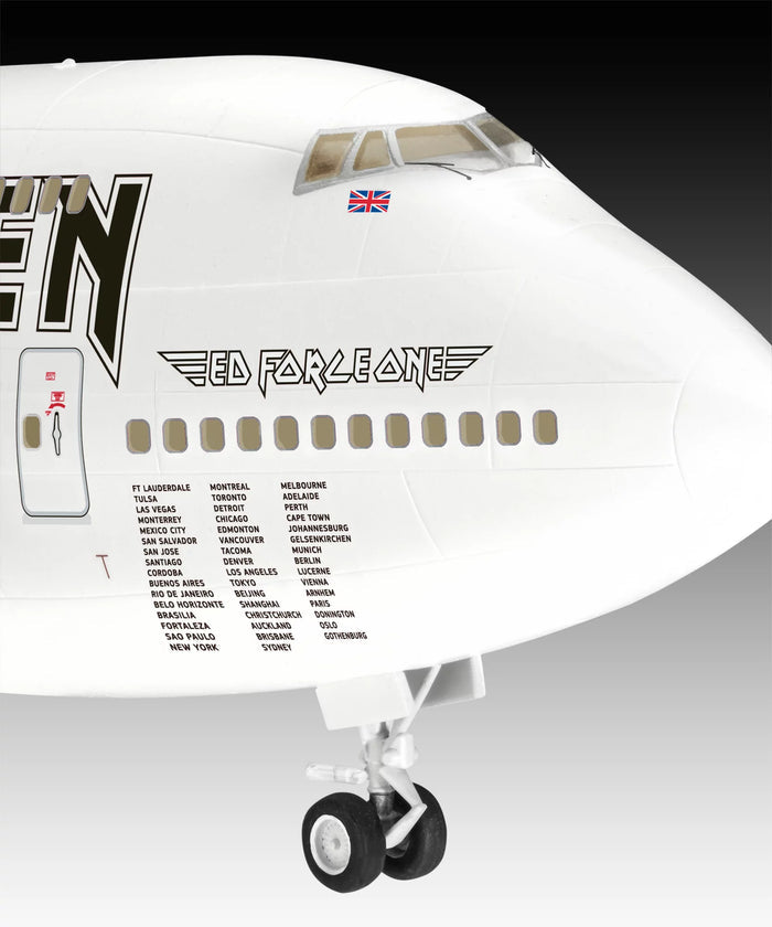 Revell Iron Maiden Boeing 747-400 Ed Force One Plastic Model Kit