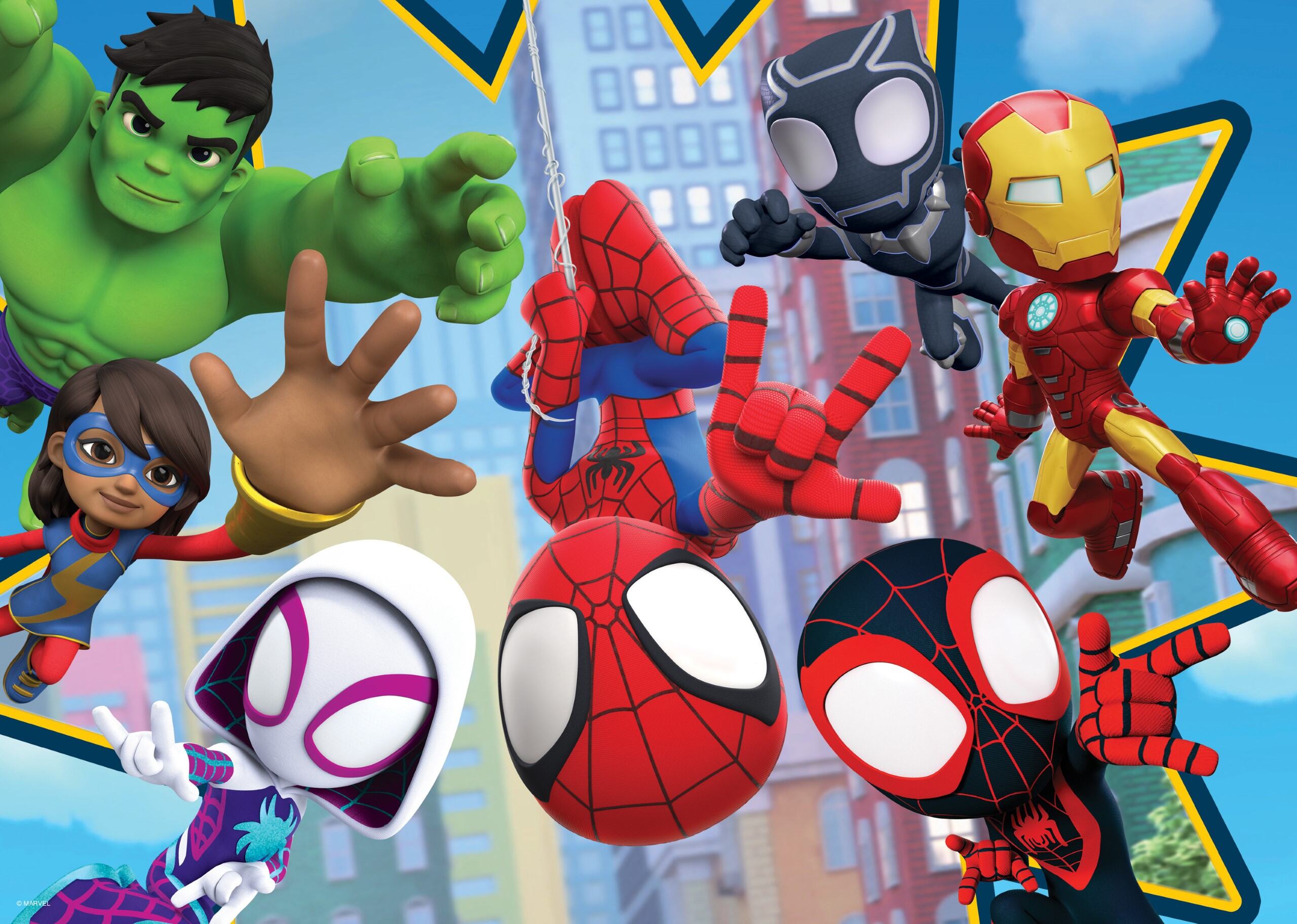 Spidey & His Amazing Friends Giant Floor Puzzle, 24pc