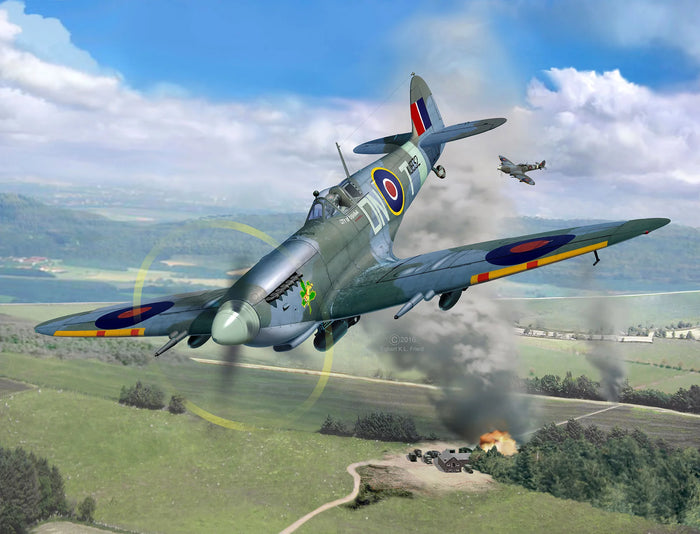 Revell Model Set Supermarine Spitfire Mk.IXc Plastic Model Kit