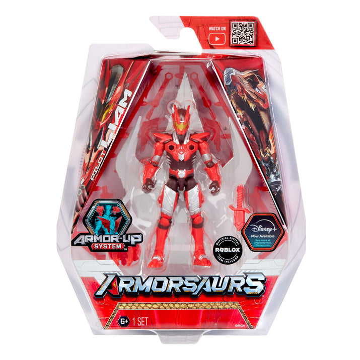Armorsaurs T-Rex Pilot Liam 3.75-Inch Action Figure
