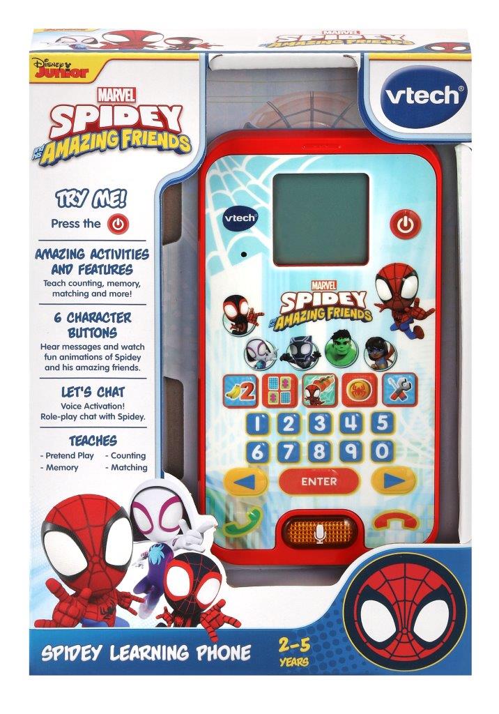 Spidey and His Amazing Friends: Spidey Learning Phone