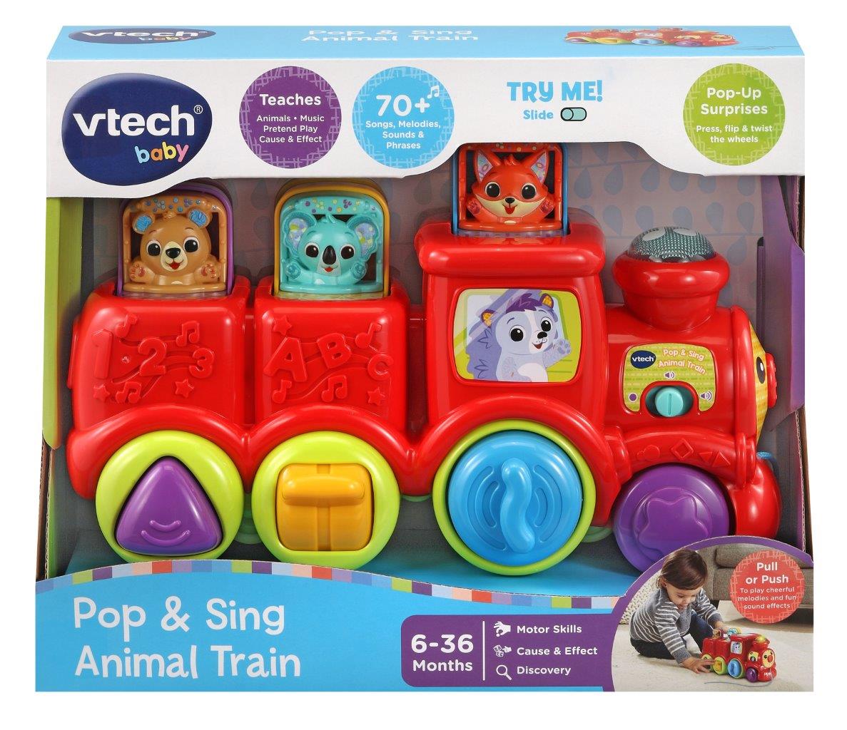 Pop & Sing Animal Train