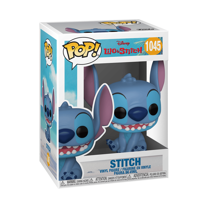 Pop Vinyl-Lilo and Stitch Smiling Seated Stitch