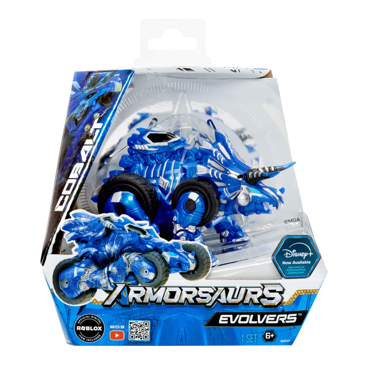 Armorsaurs Evolver Cobalt Transforming Dinosaur Figure