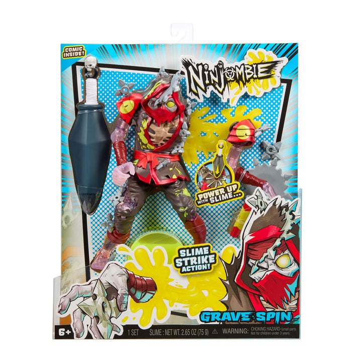 Ninjombie Action Figure - Grave Spin