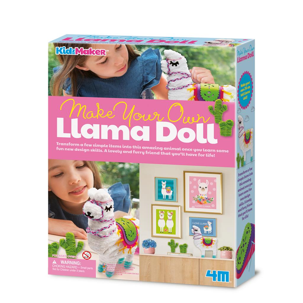 KidzMaker Make Your Own Llama Doll
