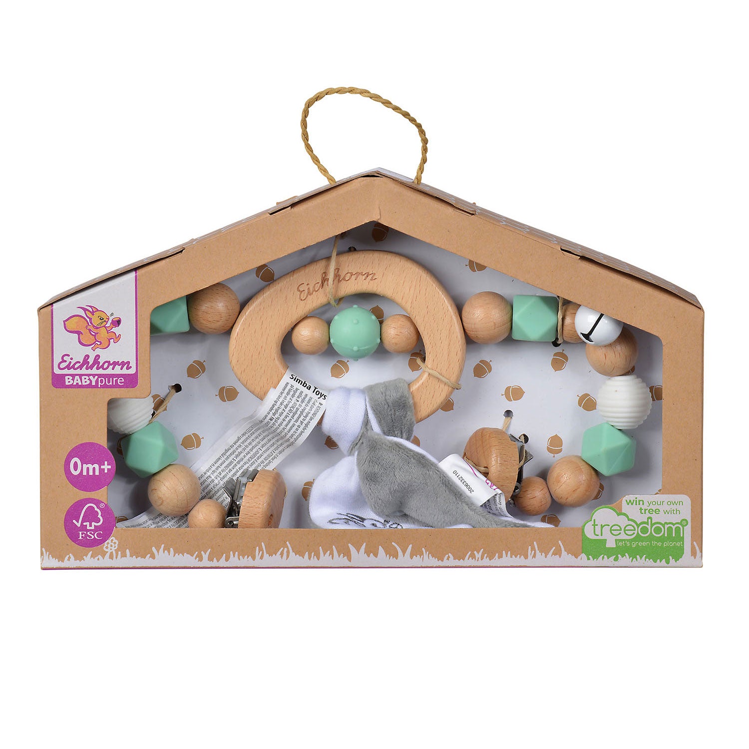 Eichhorn Baby Pure Pram Chain Wood