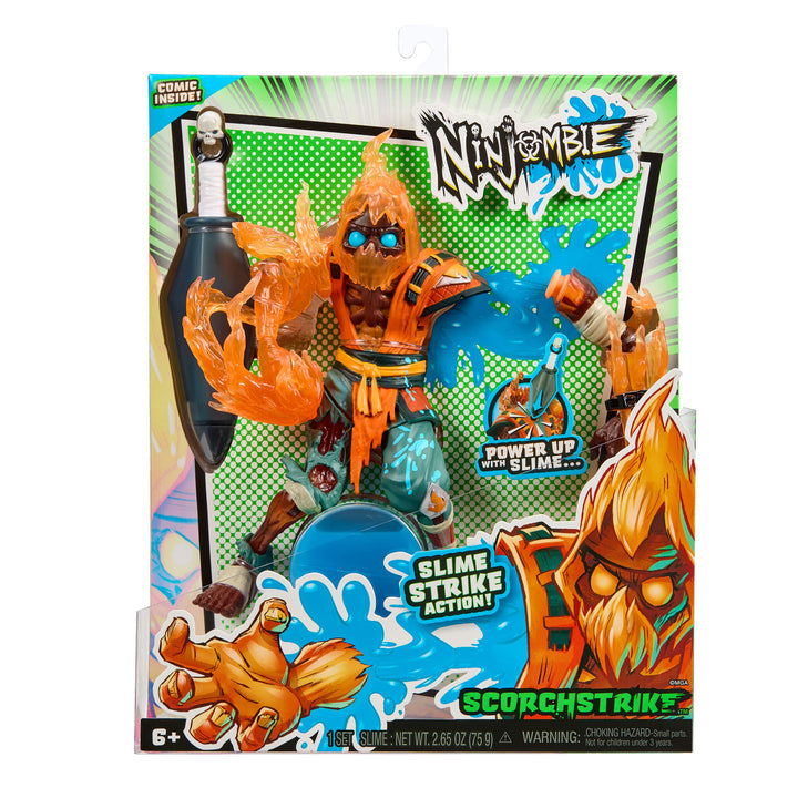Ninjombie Action Figure - Scorchstrike