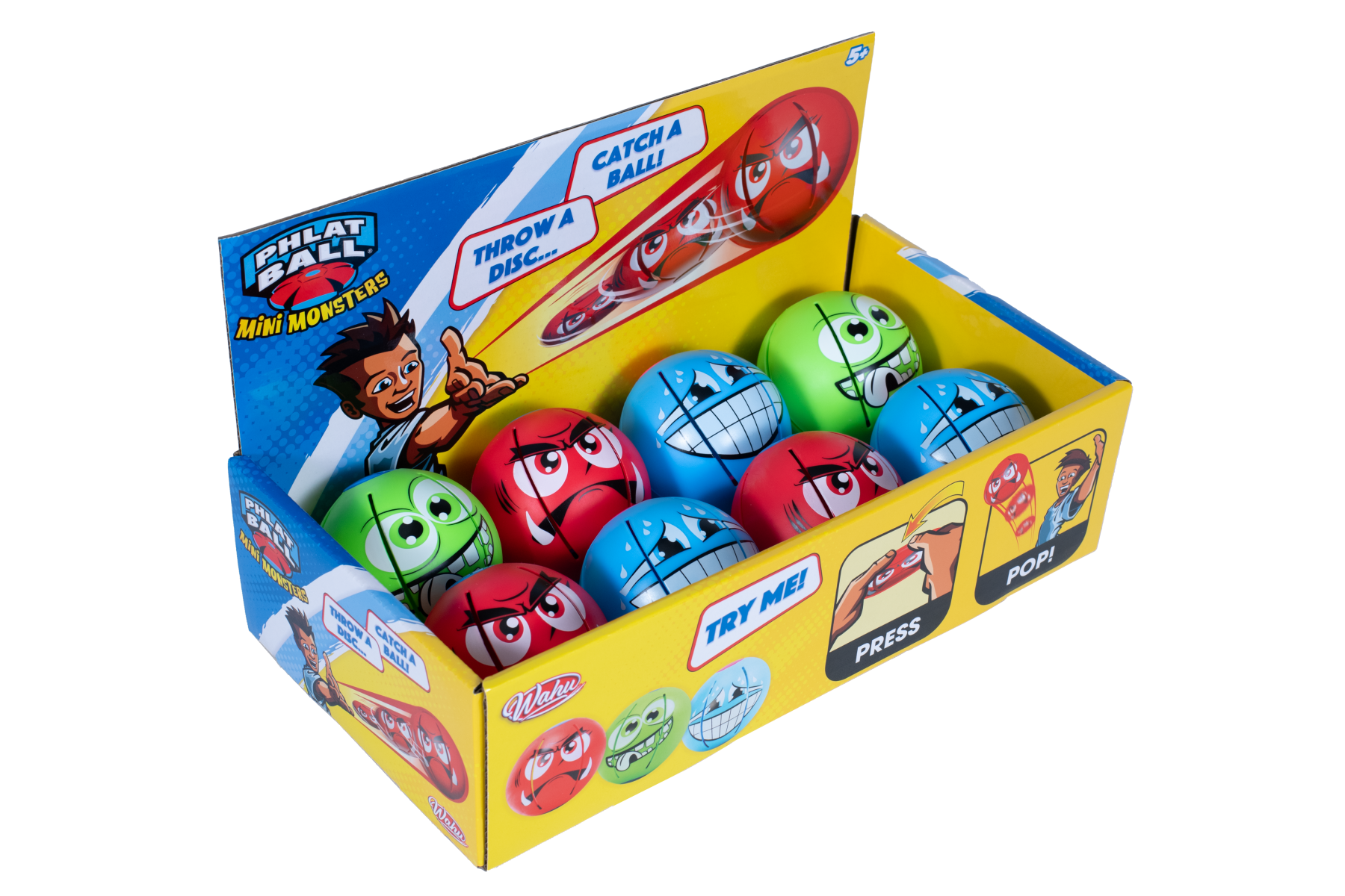 Phlat Ball Mini Monster Balls Asst